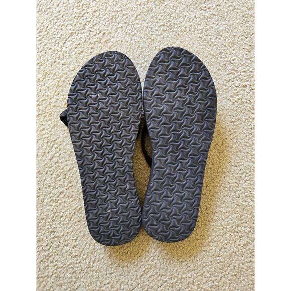 Teva Women's Olowahu Flip Flop Sandals‎ Black Size 8 - Picture 5 of 5